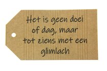 Kaartjes en labels met tekst en/of afbeelding