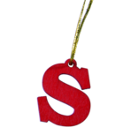 Gelukspoppetje letter S van sinterklaas