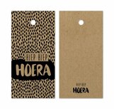 Kraft label hiep hiep hoera