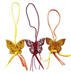 Gelukspoppetjes vlinder rood geel oranje mix