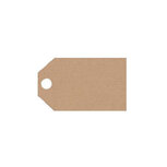 Kraft labels 2.5 x 5 cm 10 stuks
