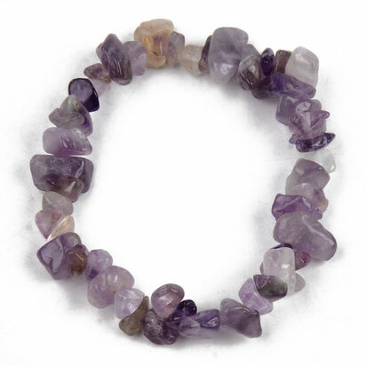 Armband split edelstenen amethyst