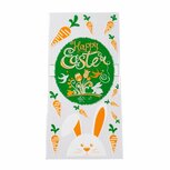 Cellofaan zakjes happy easter met wortel zonder plakstrip 12.5 x 27 cm 10 stuks Cellofaan zakjes happy easter met wortel zonder plakstrip 12.5 x 27 cm 10 stuks