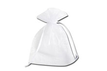 Organza zakje 20 x 30 cm Wit